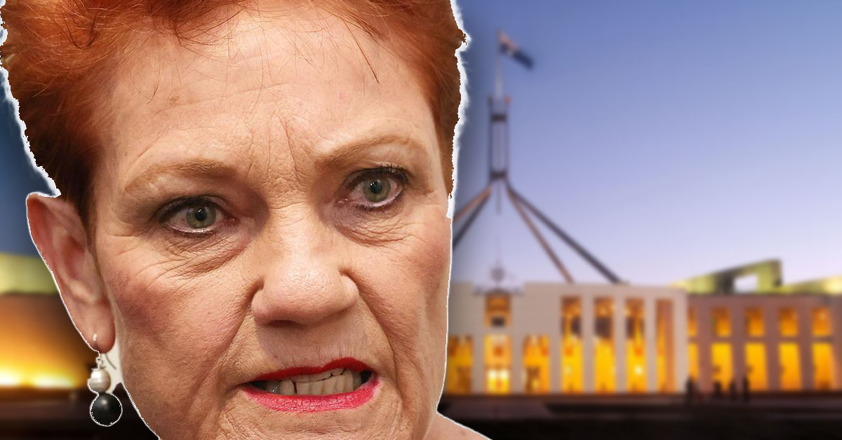 Pauline Hanson Claims To Be 'too Old' To Sexually Harass Anyone